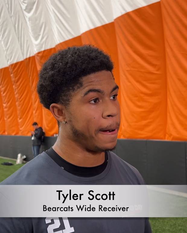 Tyler Scott Bearcats WR Pro Day Full
